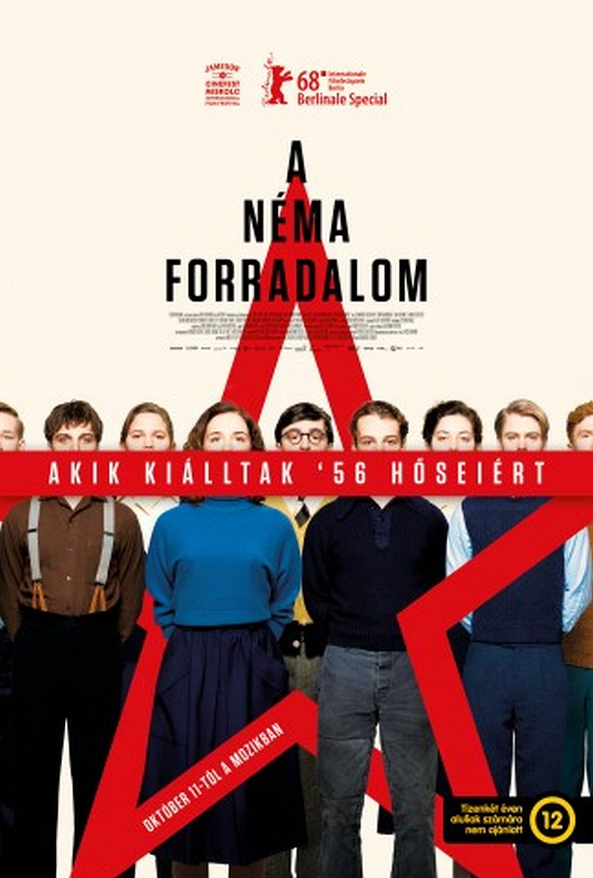 A néma forradalom - valós eseményeket feldolgozó '56-os film a Barátság moziban